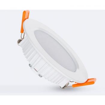 LIFUD Osram Aero 6 W Rund‑LED‑Einbaustrahler – 110 lm/W, 4000 K, 80 mm Durchmesser