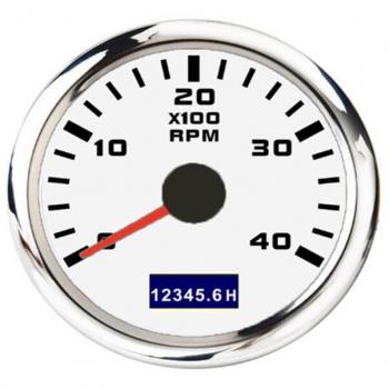 Tacómetro 52 mm para Barco con Sensor 9‑30 V