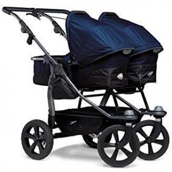 TFK Duo Kombikinderwagen mit Luftkammerrad grau