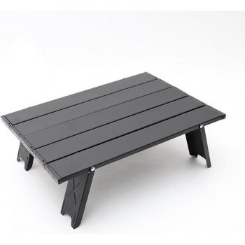 Mesa de Acampada Compacta de Aluminio