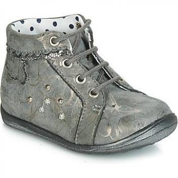 Catimini Fanette Kids' Grey High‑Top Running Shoes – Girl’s Size
