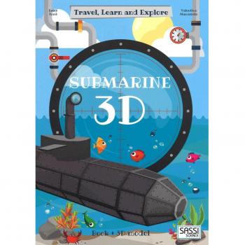 3D submarine. Travel, learn and explore