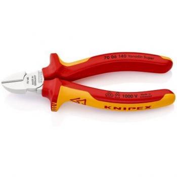 Knipex Alicates de Corte 140mm Aprobados VDE
