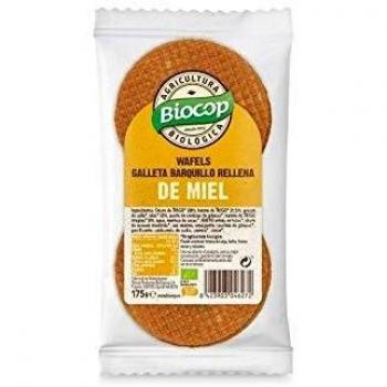 Galletas Wafels Miel Biocop 175 g