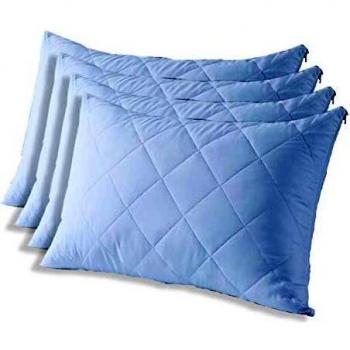 AllergyFree Quilt-Pillow Protectors – 4-Pack, White, 74x48cm