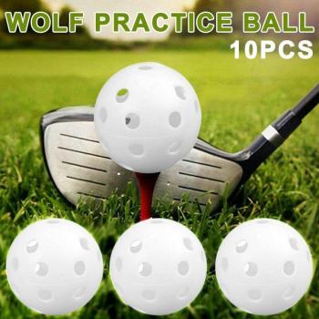 10 Pcs Durable Hollow Golf Balls