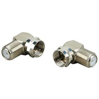 Conectores Schwaiger F Angulados 2 Unidades