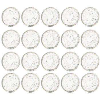 Kit de Reliure Paillettes Coeur
