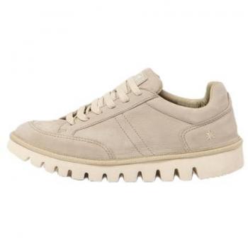 Zapatos de entrenamiento de cuero unisex Beige Mapa Smycze Zwykły 115951124003_017