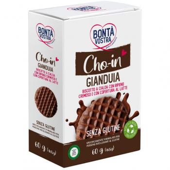 Bonta’ Vostra Cho-in Gianduia Biscotto a Cialda 4pz 15g