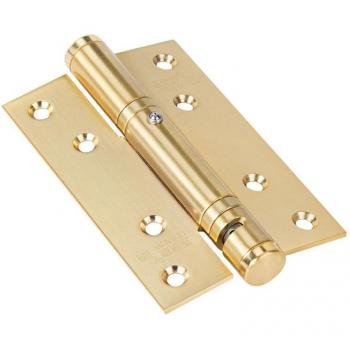 Automatic Closing Hydraulic Buffer Hinge for Invisible Doors, 5 Inch, 90 Degree Positioning, Silent Closer