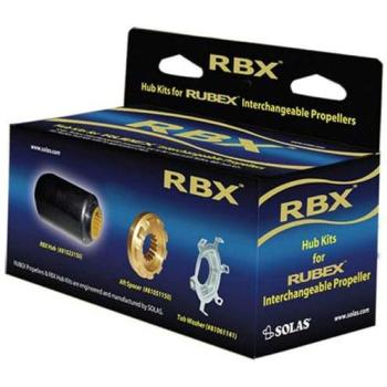 Solas Rubex Aluminum Hub Kit – Yamaha 225 EFI 4‑Stroke 15‑tooth spline