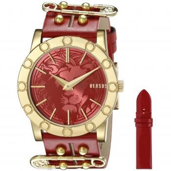 Versus by Versace – Frauengeld SF7040014 Miami, analoges Display, Quarz, Rot