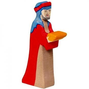 Holztiger Weihnachtsfigur HOLZTIGER Caspar 2 aus Holz