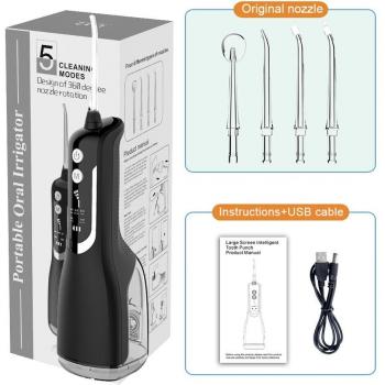 Irrigateur dentaire 5 modes portable 200ML