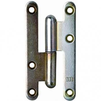Paumelle type Paris droite 80 x 40 mm