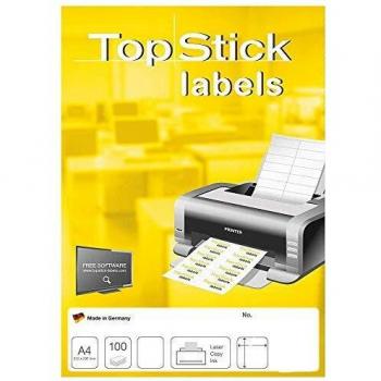 TopStick 8728 Universal Etiketten DIN A4 mini