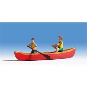 Scale Sailing Duo – 1:8 Canoe and Two Figures