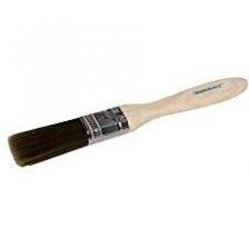 Silverline 799482 High‑Performance Synthetic Paint Brush – Natural Wood