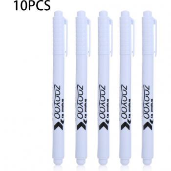 White Liquid Chalk Marker for Erasable Writing on Glass (1/5/10 pcs)