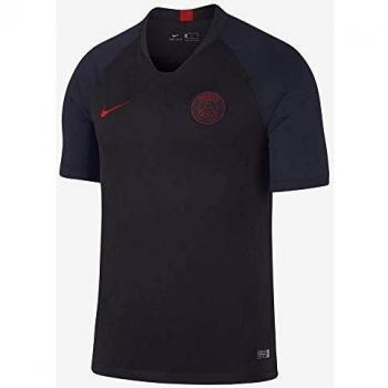 Nike PSG M Nk BRT Strk Top Ss Herren-T-Shirt XL Grau/Rot (Oil Grey/University Red)