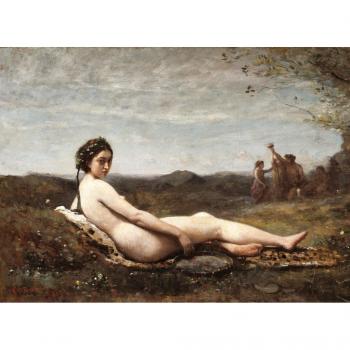 Jean‑Baptiste‑Camille Corot Puzzle 300 Stück – Repose 1860