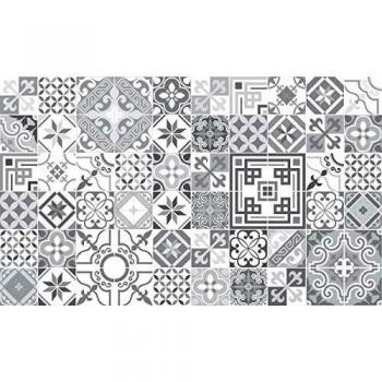 Ambiance Live Vinilo Adhesivo para Pared, 15x15 cm, 60 Unidades, Gris-Bleu