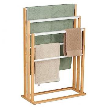 MDF & Bamboo Towel Holder