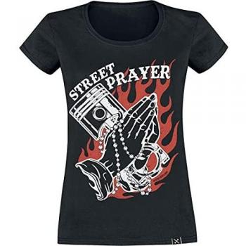 Kerosin Queen Damen Tee mit Frontdruck