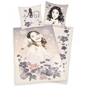 Housse de couette Violetta Disney – 140 x 200 cm, tissu coton multicolore