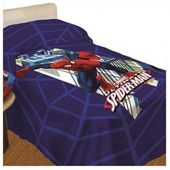 Copriletto Marvel Spiderman 1 Piazza 170 x 260 cm 100% Cotone