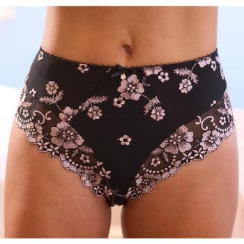 LASCANA Slip in abdeckender Form mit Stickerei