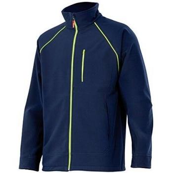 Cazadora Soft Shell Bicolor con Forro Polar (Marino