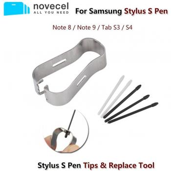 5pcs Metal Clip Stylus Nibs for Samsung Galaxy Tab S3 S4