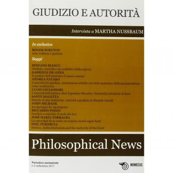 Philosophical news. Giudizio e autorità