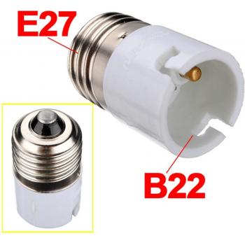 E27 to B22 Bulb Fitting Adapter