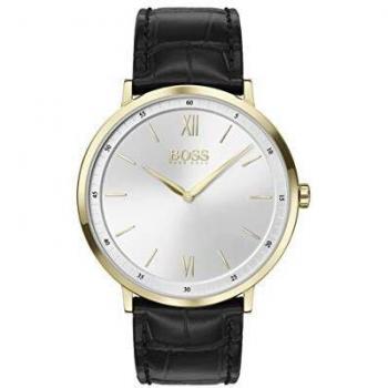 Hugo Boss Men's Elegant Black Dial Quartz Watch 1513751