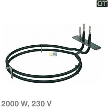 Rundheizkörper Küppersbusch 2000W 230V Umluft-Backofen-Heizstab