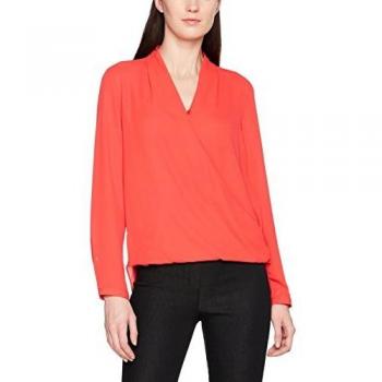 Seidensticker Damen Bluse, Lipstick Red 45, Größe 48