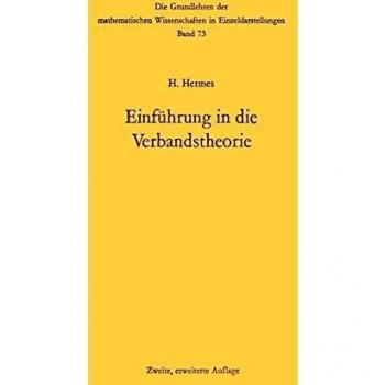 Einführung in die Verbandstheorie