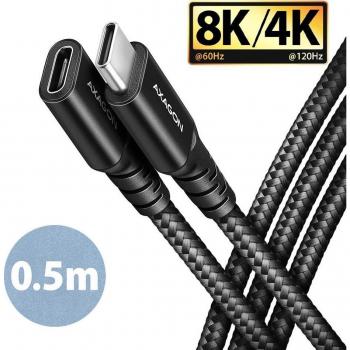 AXAGON USB-C Verlängerungskabel 3.2 Gen 2, 0,5 m