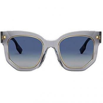 Occhiali Burberry Monogram 4307 Sfumatura Blu-Grigio