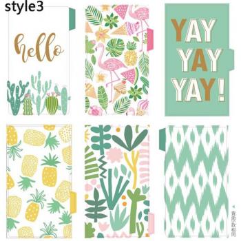 Accesorios de cuaderno A5 A6 con 6 agujeros