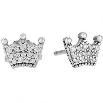 Pendientes Coronas Encantadas de plata