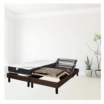 Zen DéTente Essenzia – Matelas électrique 70 × 190 cm, un seul adulte, couleur marron