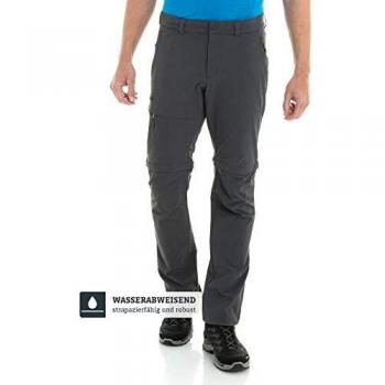 Schöffel Pantalon Koper1, Homme, Zip Off, Asphalt, 34 EU