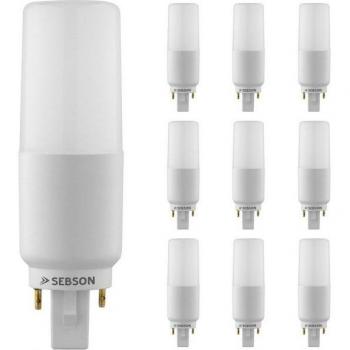 SEBSON 10er Pack G24 LED Leuchtmittel 7W