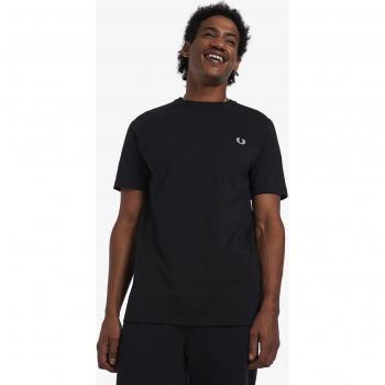 Camiseta Fred Perry Crew Neck Masculina de Manga Curta