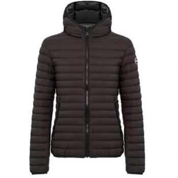 Piumino Colmar Uomo Nero Taglia 52 con Cappuccio Leggero