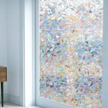 Frosted Rainbow Window Decal